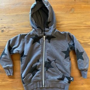 Nununu Star Zip Hoodie, 6-12mo
